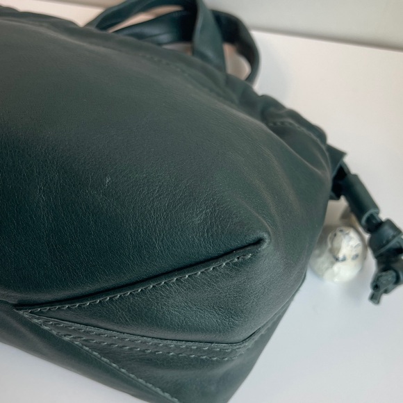 Madewell The Piazza Mini Crossbody Bag In Dark Palm